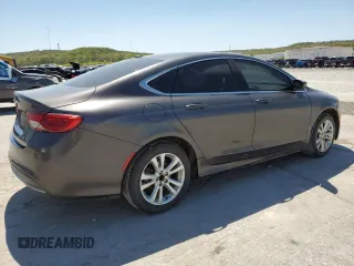 2015 Chrysler 200 Limited with VIN 1C3CCCAB2FN535692, listed as a Copart auction lot 52979025 with 78,299 mi miles and Salvage Title. Bid and sale history available at carsss.com. Image 3.