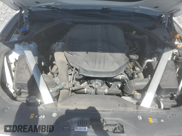 2019 Genesis G70 Advanced with VIN KMTG74LEXKU016731, listed as a Copart auction lot 52879505 with 122,465 mi miles and Salvage title. Bid and sale history available at DreamBid. Image 11.