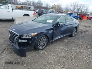 2015 Hyundai Genesis 3.8L with VIN KMHGN4JE4FU093636, listed as a IAAI auction lot 42021732 with 130,512 mi miles. Bid and sale history available at carsss.com. Image 17.