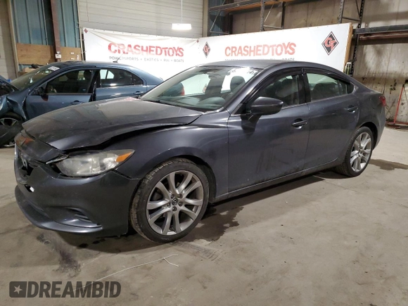 2014 Mazda Mazda6 i Touring with VIN JM1GJ1V62E1137294, listed as a Copart auction lot 83435714 with 166,354 mi miles and Salvage Title. Bid and sale history available at carsss.com. Image 1.