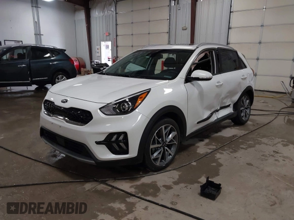 2021 Kia Niro Touring with VIN KNDCC3LC3M5463514, listed as a IAAI auction lot 41564596 with 29,063 mi miles. Bid and sale history available at carsss.com. Image 17.