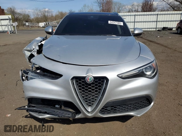 2018 Alfa Romeo Stelvio Ti with VIN ZASFAKBN8J7B78895, listed as a Copart auction lot 54247365 with 125,837 mi miles and Salvage Title. Bid and sale history available at carsss.com. Image 5.