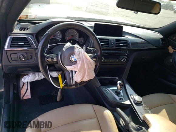 2016 BMW M4 with VIN WBS3R9C59GK708608, listed as a Copart auction lot 54363903 with 73,660 mi miles. Bid and sale history available at carsss.com. Image 8.