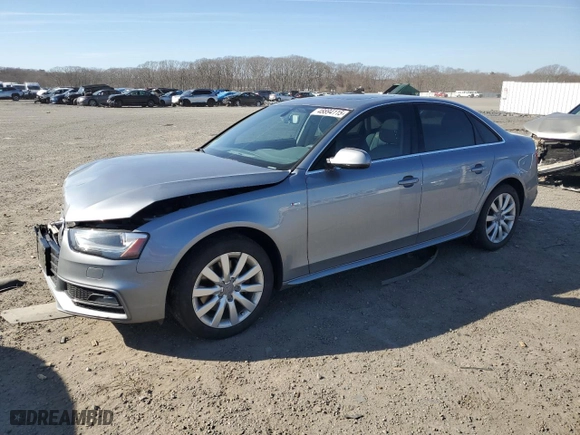 2015 Audi A4 Premium with VIN WAUBFAFL6FN037528, listed as a Copart auction lot 48894115 with 109,212 mi miles and Clean Title. Bid and sale history available at carsss.com. Image 1.