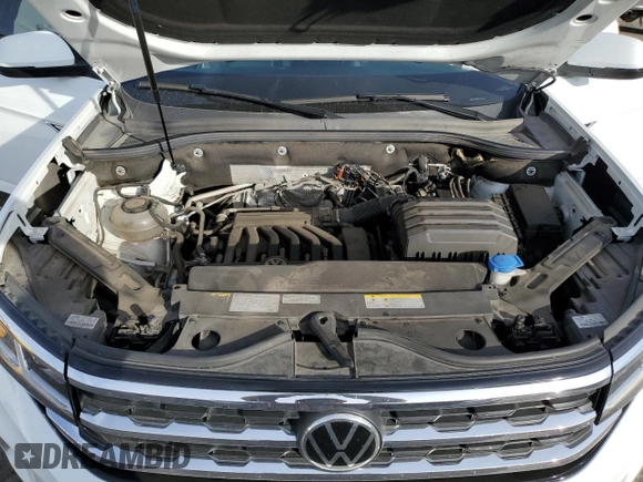2021 Volkswagen Atlas SEL with VIN 1V2EE2CA2MC211159, listed as a Copart auction lot 87508525 with 44,127 mi miles and Salvage title. Bid and sale history available at DreamBid. Image 12.