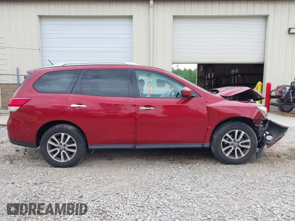 2016 Nissan Pathfinder SV with VIN 5N1AR2MM2GC629654, listed as a IAAI auction lot 42170119 with 121,000 mi miles and . Bid and sale history available at DreamBid. Image 13.