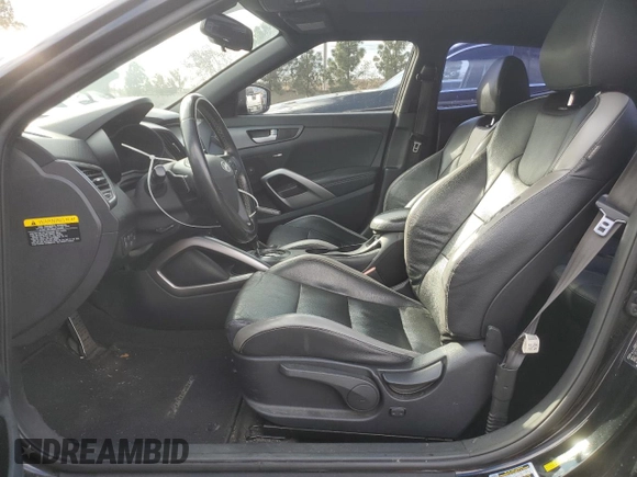 2016 Hyundai Veloster Turbo with VIN KMHTC6AE2GU299037, listed as a Copart auction lot 42877425 with 146,312 mi miles and Clean Title. Bid and sale history available at carsss.com. Image 7.