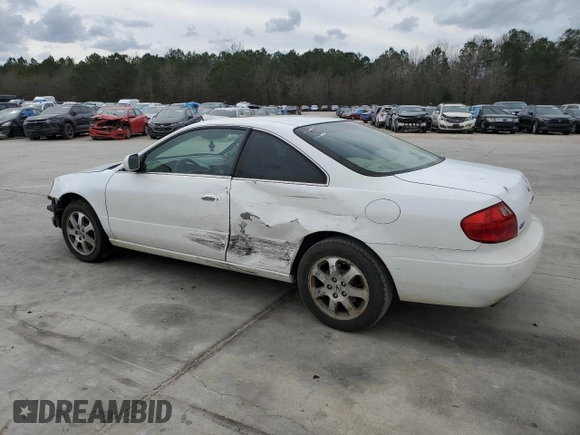 2001 Acura CL with VIN 19UYA42421A021548, listed as a Copart auction lot 47529905 with 0 mi miles and Salvage Title. Bid and sale history available at carsss.com. Image 2.