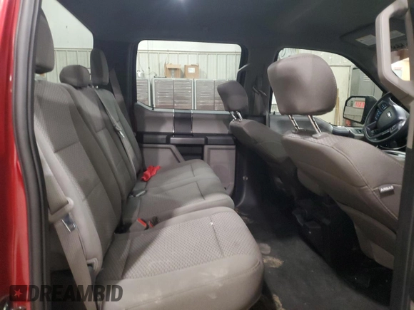 2019 Ford F-150 XL with VIN 1FTEW1E4XKKE79119, listed as a Copart auction lot 43783225 with 80,609 mi miles and Salvage Title. Bid and sale history available at carsss.com. Image 10.