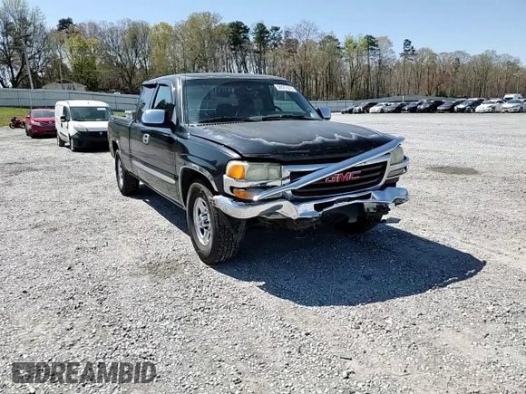 2004 GMC Sierra 1500 SLE with VIN 2GTEC19VX41275970, listed as a Copart auction lot 50577575 with 178,442 mi miles and Salvage Title. Bid and sale history available at DreamBid. Image 11.