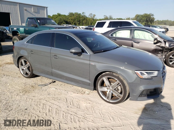 2019 Audi A3 Sedan Premium Plus with VIN WAUJEGFF6K1017891, listed as a Copart auction lot 60752513 with 62,746 mi miles. Bid and sale history available at carsss.com. Image 4.