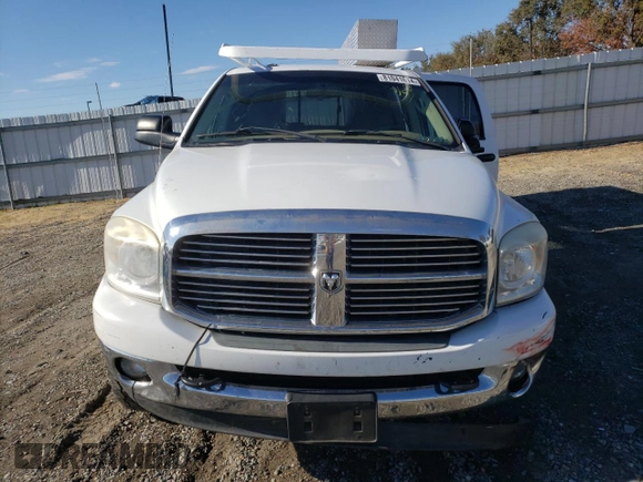 2008 Dodge 2500 SLT with VIN 3D7KS28A38G196251, listed as a Copart auction lot 81041614 with 128,796 mi miles and Salvage title. Bid and sale history available at DreamBid. Image 5.