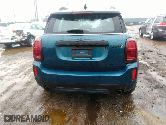 2022 MINI Countryman Cooper S with VIN WMZ83BR06N3N39575, listed as a IAAI auction lot 41477701 with 33,435 mi miles and . Bid and sale history available at DreamBid. Image 16.