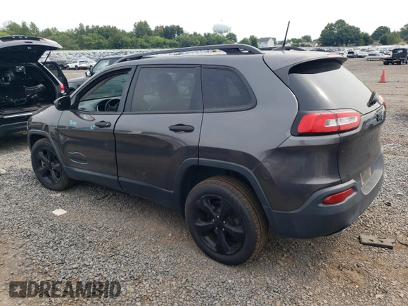 2017 Jeep Cherokee Sport with VIN 1C4PJLAS2HW652382, listed as a Copart auction lot 63910224 with 80,855 mi miles and Salvage title. Bid and sale history available at DreamBid. Image 2.