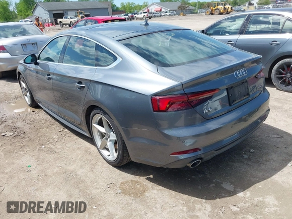 2018 Audi A5 Sportback Premium Plus с VIN WAUENCF57JA056523, выставлен на аукционе IAAI как лот 42260381 с пробегом 74 740 миль миль и . История ставок и продаж доступна на DreamBid. Изображение 3.
