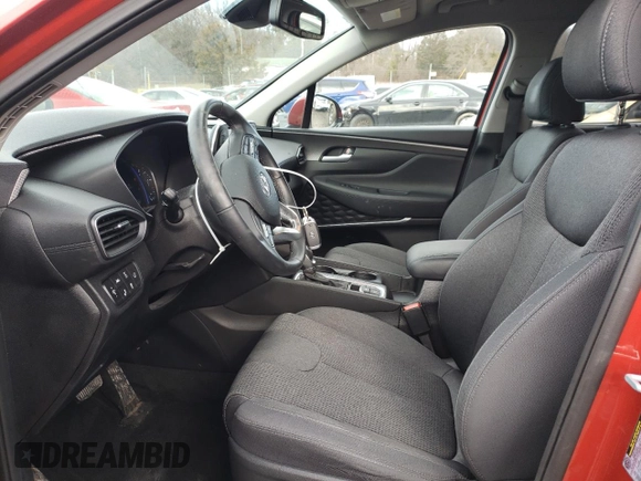 2020 Hyundai Santa Fe SEL with VIN 5NMS3CAD7LH142983, listed as a Copart auction lot 38890333 with 42,956 mi miles. Bid and sale history available at carsss.com. Image 7.