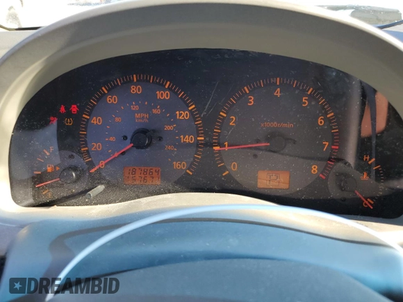 2004 Infiniti G35 w/Leather with VIN JNKCV51E24M614955, listed as a Copart auction lot 46653685 with 187,864 mi miles and Salvage Title. Bid and sale history available at DreamBid. Image 9.