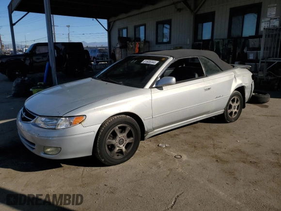 2001 Toyota Solara SE z VIN 2T1FF28P51C525908, wystawiony jako Copart lot #81605344 z przebiegiem 179 390 mil mil oraz Szkoda całkowita • Salvage title. Historia ofert i sprzedaży dostępna na DreamBid. Obrazek 1.