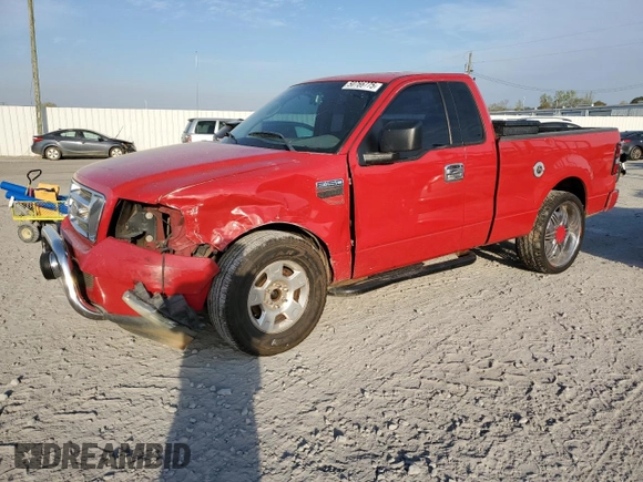 2004 Ford F-150 XL with VIN 1FTRF12W84NA36900, listed as a Copart auction lot 50766775 with 235,472 mi miles and Salvage Title. Bid and sale history available at carsss.com. Image 1.