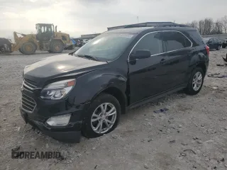 2017 Chevrolet Equinox LT with VIN 2GNFLFEK9H6321799, listed as a Copart auction lot 52806755 with 116,925 mi miles and Clean Title. Bid and sale history available at DreamBid. Image 1.