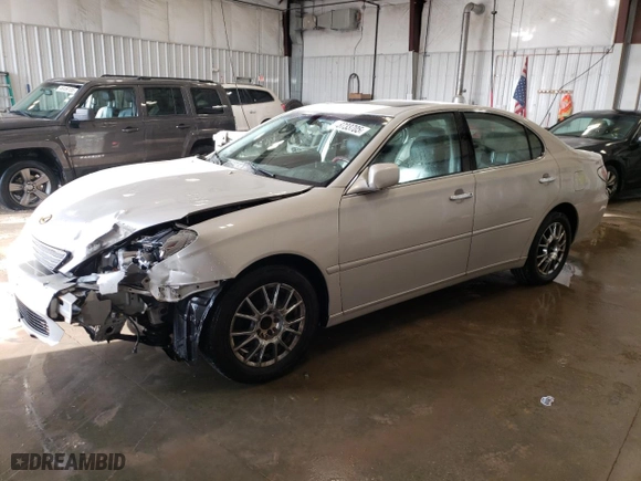 2003 Lexus ES 300 with VIN JTHBF30G530148802, listed as a Copart auction lot 48733705 with 161,245 mi miles and Non Repairable. Bid and sale history available at carsss.com. Image 1.