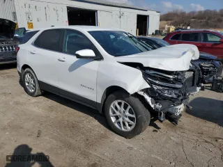 2022 Chevrolet Equinox LT with VIN 3GNAXKEV1NS102043, listed as a Copart auction lot 52944095 with 70,833 mi miles and Clean Title. Bid and sale history available at carsss.com. Image 4.