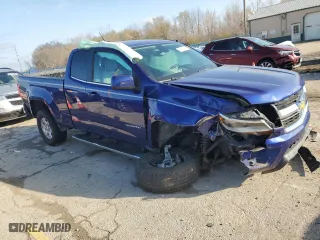 2017 Chevrolet Colorado 2WD WT with VIN 1GCHSBEN6H1222500, listed as a Copart auction lot 80635314 with 37,009 mi miles and Salvage Title. Bid and sale history available at carsss.com. Image 4.