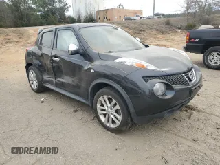 2014 Nissan Juke SL with VIN JN8AF5MV2ET482969, listed as a Copart auction lot 47399055 with Not Provided miles and Salvage Title. Bid and sale history available at DreamBid. Image 4.