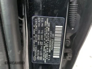 2024 Hyundai Elantra SEL with VIN KMHLM4DG9RU734301, listed as a Copart auction lot 44247975 with 30,899 mi miles and Salvage Title. Bid and sale history available at carsss.com. Image 15.