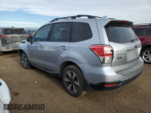 2017 Subaru Forester Premium with VIN JF2SJAEC8HG457612, listed as a Copart auction lot 48426095 with 99,157 mi miles and Salvage Title. Bid and sale history available at carsss.com. Image 2.