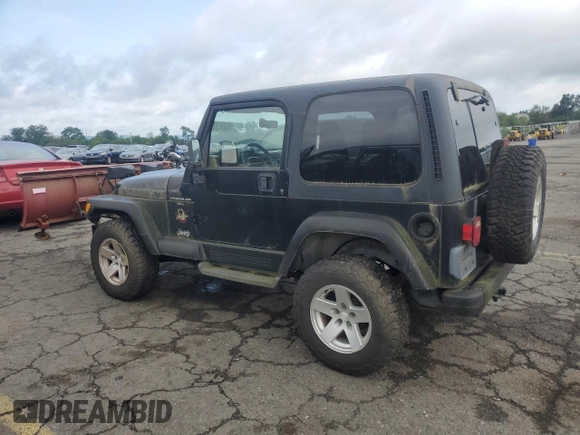 2000 Jeep Wrangler Sahara with VIN 1J4FA59S5YP761127, listed as a Copart auction lot 65247225 with 174,274 mi miles and Clean title. Bid and sale history available at DreamBid. Image 2.