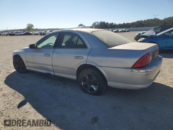2000 Lincoln LS with VIN 1LNHM87A2YY819945, listed as a Copart auction lot 74566024 with Not Provided miles and Clean Title. Bid and sale history available at carsss.com. Image 2.