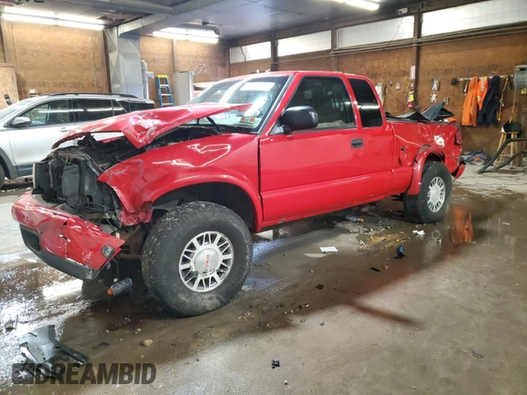 2000 GMC Sonoma SLS w/1SJ Pkg with VIN 1GTCT19W7Y8295371, listed as a Copart auction lot 78570054 with 147,987 mi miles and Salvage Title. Bid and sale history available at carsss.com. Image 1.