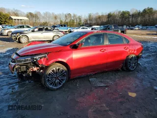 2024 Kia Forte GT with VIN 3KPF44AC8RE742018, listed as a Copart auction lot 87926895 with 8,391 mi miles and Salvage Title. Bid and sale history available at DreamBid. Image 1.