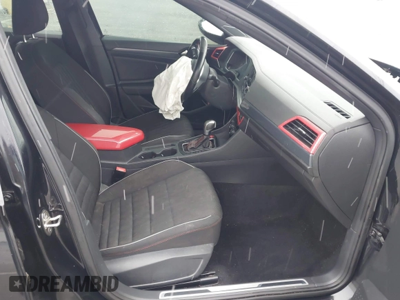 2021 Volkswagen Jetta GLI S with VIN 3VW6T7BU1MM021661, listed as a IAAI auction lot 41563793 with 124,250 mi miles and . Bid and sale history available at DreamBid. Image 5.