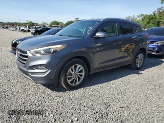 2016 Hyundai Tucson Limited z VIN KM8J33A23GU198939, wystawiony jako Copart lot #57412575 z przebiegiem 149 121 mil mil oraz Czysty tytuł • Clean title. Historia ofert i sprzedaży dostępna na DreamBid. Obrazek 1.