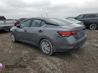 2024 Nissan Sentra S z VIN 3N1AB8BVXRY278822, wystawiony jako Copart lot #55658075 z przebiegiem 24 809 mil mil oraz Szkoda całkowita • Salvage title. Historia ofert i sprzedaży dostępna na DreamBid. Obrazek 2.
