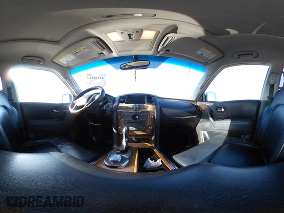 2012 Infiniti QX56 7-passenger z VIN JN8AZ2NE1C9020708, wystawiony jako IAAI lot #42128814 z przebiegiem 173 403 mil mil oraz . Historia ofert i sprzedaży dostępna na DreamBid. Obrazek 18.