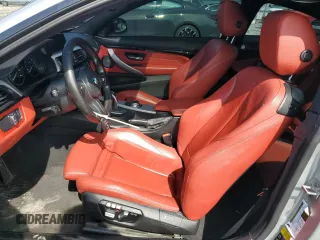 2016 BMW 4 Series 435i xDrive with VIN WBA3R5C51GK374233, listed as a Copart auction lot 61510975 with 97,999 mi miles and Salvage title. Bid and sale history available at DreamBid. Image 7.