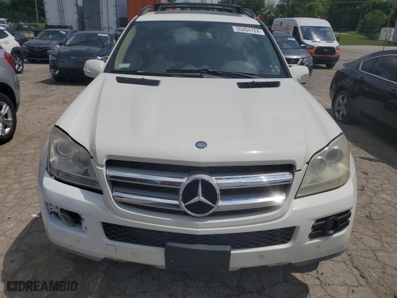 2008 Mercedes-Benz GL-Class 4.6L with VIN 4JGBF71E68A403752, listed as a Copart auction lot 55204724 with 188,936 mi miles and Salvage Title. Bid and sale history available at carsss.com. Image 5.