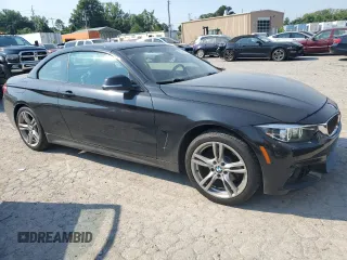 2018 BMW 4 Series 430i xDrive with VIN WBA4Z3C59JEC45996, listed as a Copart auction lot 65501104 with 62,464 mi miles and Salvage Title. Bid and sale history available at DreamBid. Image 4.