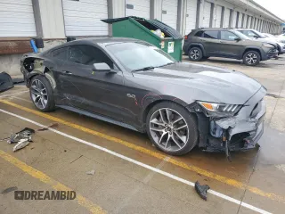 2015 Ford Mustang GT z VIN 1FA6P8CF7F5375003, wystawiony jako Copart lot #55383995 z przebiegiem 84 681 mil mil oraz Szkoda całkowita • Salvage title. Historia ofert i sprzedaży dostępna na DreamBid. Obrazek 4.