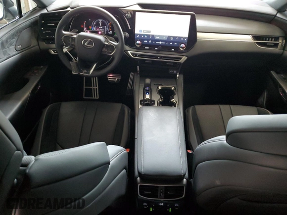 2023 Lexus RX with VIN 2T2BCMEA8PC002972, listed as a Copart auction lot 43398544 with 12,996 mi miles and Salvage Title. Bid and sale history available at carsss.com. Image 8.