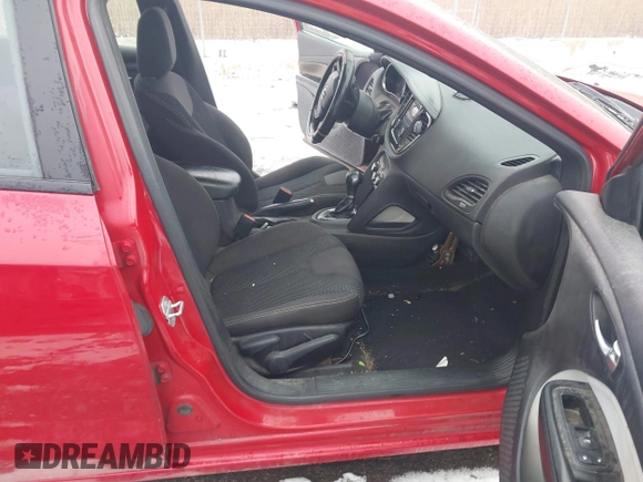 2015 Dodge Dart SXT with VIN 1C3CDFBB3FD111943, listed as a IAAI auction lot 41481688 with 153,950 mi miles and . Bid and sale history available at DreamBid. Image 5.