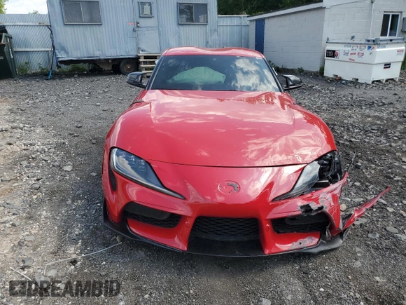 2021 Toyota Supra 3.0 с VIN WZ1DB0C03MW038964, выставлен на аукционе Copart как лот 61932835 с пробегом 24 556 миль миль и Списание • Salvage title. История ставок и продаж доступна на DreamBid. Изображение 5.