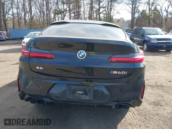 2022 BMW X4 M40i with VIN 5UX43DT0XN9L33898, listed as a IAAI auction lot 41642374 with 8 mi miles and . Bid and sale history available at DreamBid. Image 16.