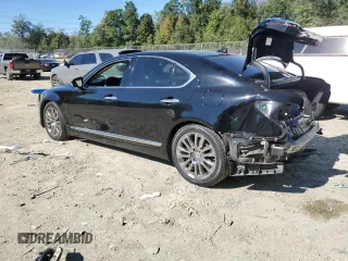 2016 Lexus LS 460 with VIN JTHBL5EF0G5141379, listed as a Copart auction lot 74665294 with 90,124 mi miles and Salvage title. Bid and sale history available at DreamBid. Image 2.