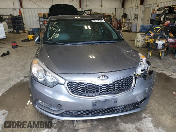 2014 Kia Forte EX with VIN KNAFZ4A81E5103141, listed as a Copart auction lot 55464285 with Not Provided miles and Non Repairable. Bid and sale history available at carsss.com. Image 5.