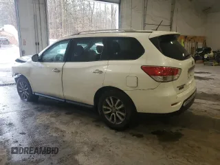 2015 Nissan Pathfinder S z VIN 5N1AR2MM8FC682891, wystawiony jako Copart lot #59509385 z przebiegiem Nie podano mil oraz Nie do naprawy • Non repairable. Historia ofert i sprzedaży dostępna na DreamBid. Obrazek 2.