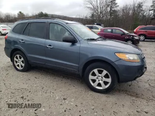 2009 Hyundai Santa Fe SE with VIN 5NMSH73EX9H265183, listed as a Copart auction lot 52118135 with 207,194 mi miles and Clean title. Bid and sale history available at DreamBid. Image 4.